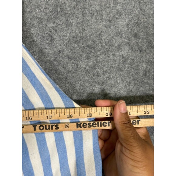 Old Navy Dress Womens Extra Large Blue Striped Tiered Maxi Sundress Nautical - Picture 6 of 11